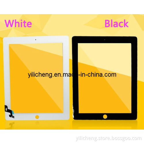 for iPad 2 Touch Screen Digitizer with Free Sticker Good Quality Touch Panel for iPad 2 Touch Screen Black White